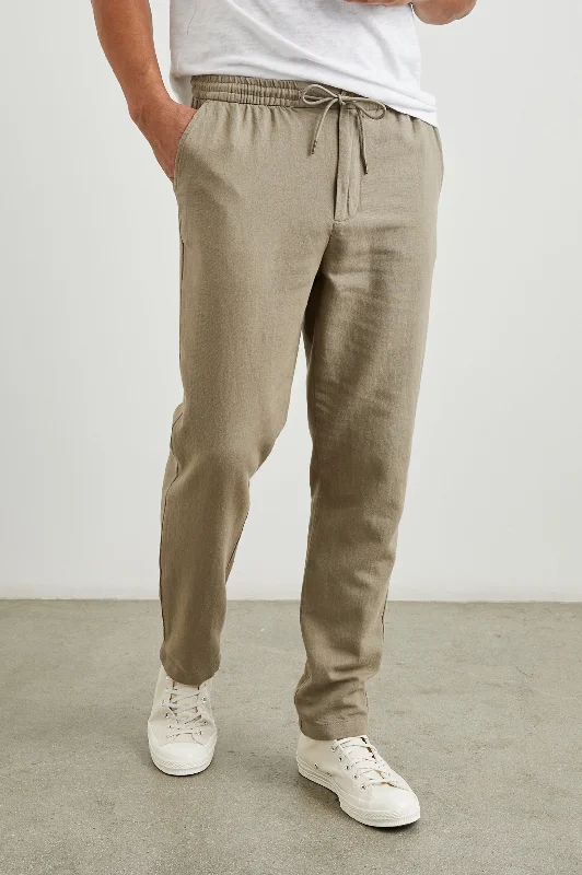 CALLUM PANT - BARLEY Formal Stretch Pants