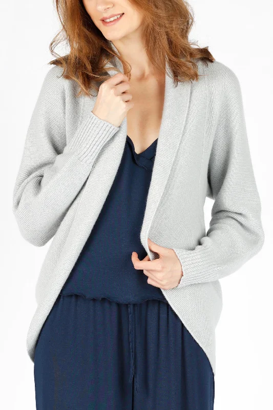 Soft Blue 3D Printed Cashmere Cardigan Chenille Fabric Brocade Fabric Lace Fabric