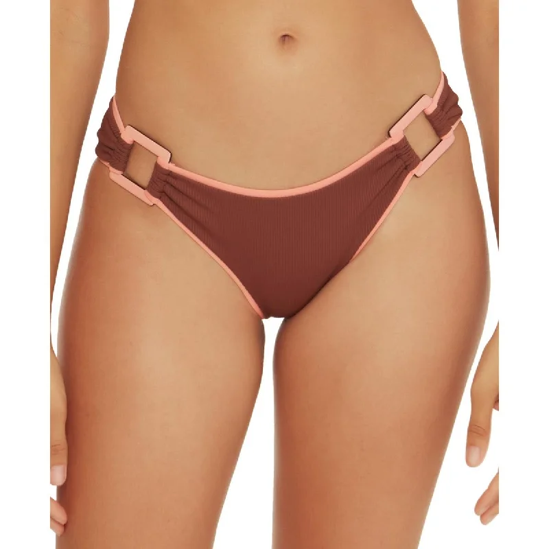 Becca by Rebecca Virtue Womens Ribbed Hipster Swim Bottom Separates Comfortable Tankini Set Becca by Rebecca Virtue Womens Ribbed Hipster Swim Bottom Separates Comfortable Tankini Set