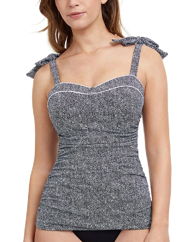Profile By Gottex Colette D-Cup Tankini Minimalist One-Piece