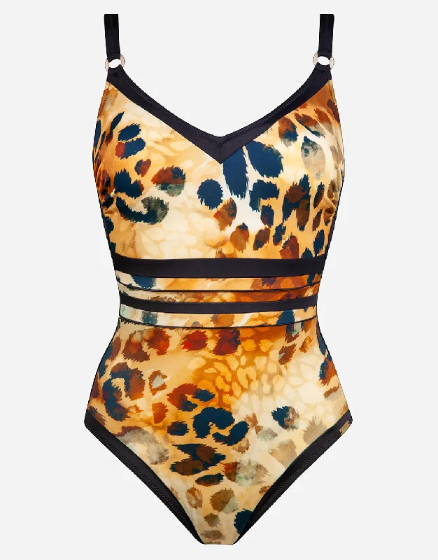 Desert Sunset Underwired Swimsuit Vibrant Bikini Bottoms