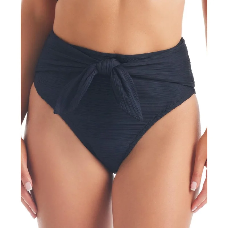 Jessica Simpson Womens Textured Front-Tie Swim Bottom Separates Playful Pattern Swimsuit Jessica Simpson Womens Textured Front-Tie Swim Bottom Separates Playful Pattern Swimsuit