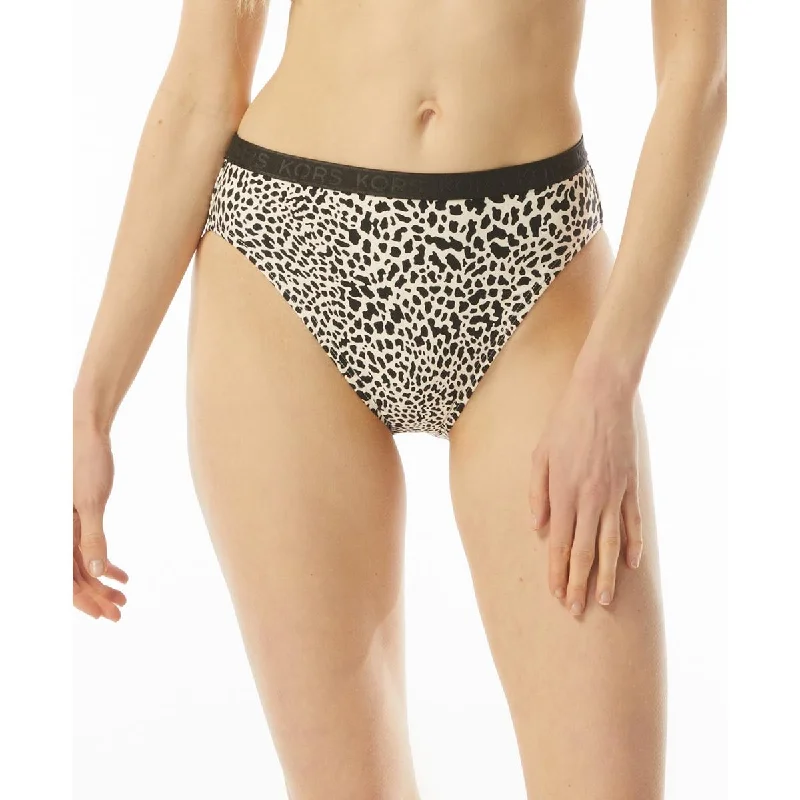 MICHAEL Michael Kors Womens Animal Print Bikini Swim Bottom Separates Trendy Swimsuit Bottoms MICHAEL Michael Kors Womens Animal Print Bikini Swim Bottom Separates Trendy Swimsuit Bottoms