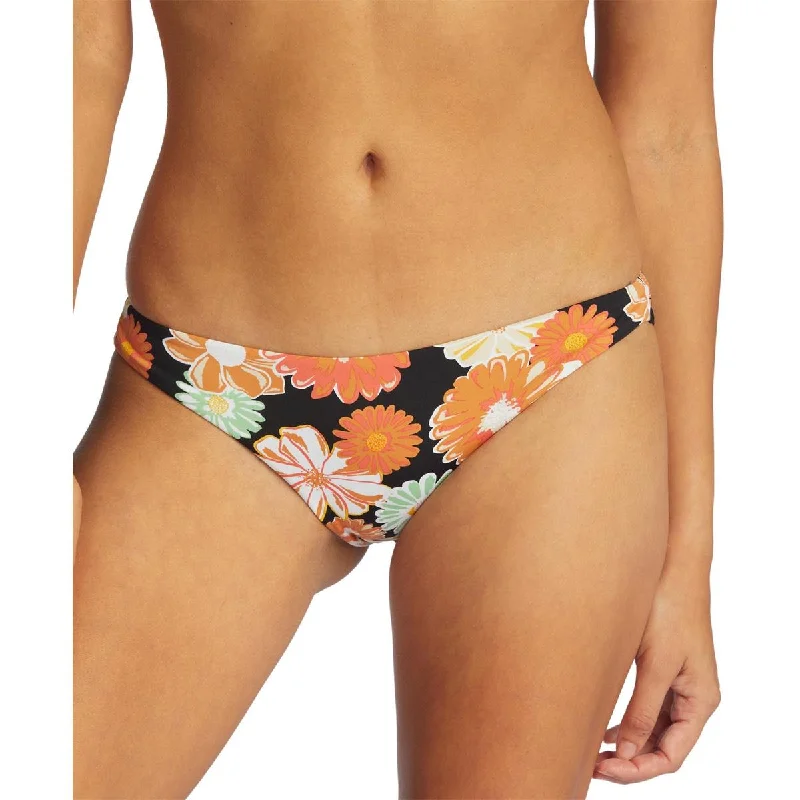 Roxy Womens Floral Cheeky Swim Bottom Separates Beach Ready Swimsuit