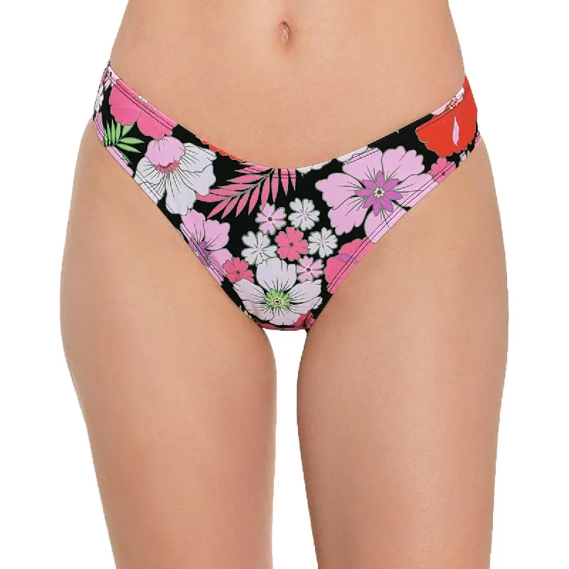 Salt + Cove Womens Floral Print Hipster Swim Bottom Separates Monokini Swimsuit Design Salt + Cove Womens Floral Print Hipster Swim Bottom Separates Monokini Swimsuit Design