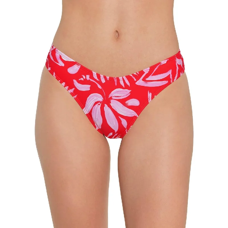 Salt + Cove Womens Juniors Pritned Hipster Swim Bottom Separates Sexy Cutout Swimsuit Salt + Cove Womens Juniors Pritned Hipster Swim Bottom Separates Sexy Cutout Swimsuit