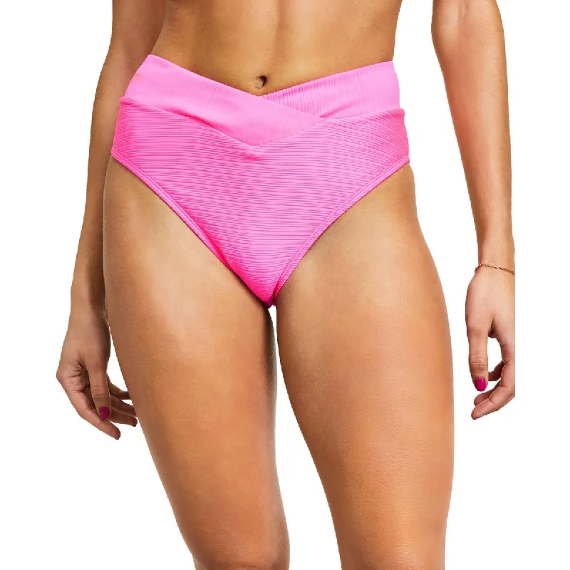 Salt + Cove Womens Juniors Ribbed Surplice Swim Bottom Separates Sporty Swimwear Bottoms Salt + Cove Womens Juniors Ribbed Surplice Swim Bottom Separates Sporty Swimwear Bottoms