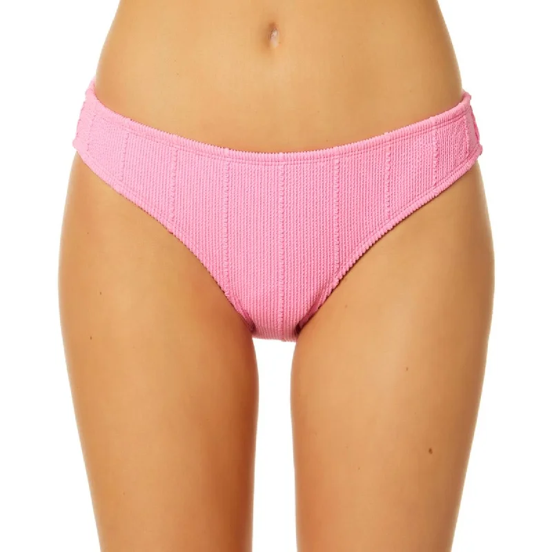 Salt + Cove Womens Juniors Textured Hipster Swim Bottom Separates Tie-Back Swimwear