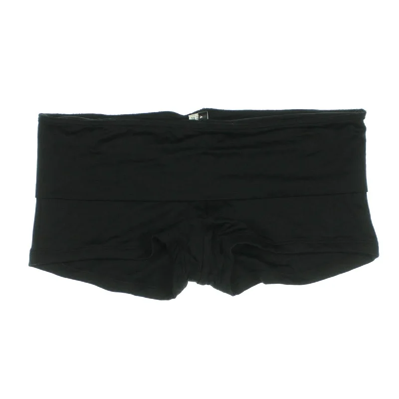 Seafolly Womens Fold-Over Boy Shorts Swim Bottom Separates Retro-Inspired Bikini Set Seafolly Womens Fold-Over Boy Shorts Swim Bottom Separates Retro-Inspired Bikini Set