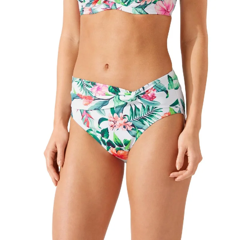 Tommy Bahama Womens Floral Print Twist Swim Bottom Separates Floral Bikini Top
