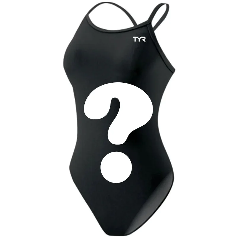 TYR Ladies Diamondfit Lucky Dip - 2 Swimsuits for £50 Swim Dress with Belt