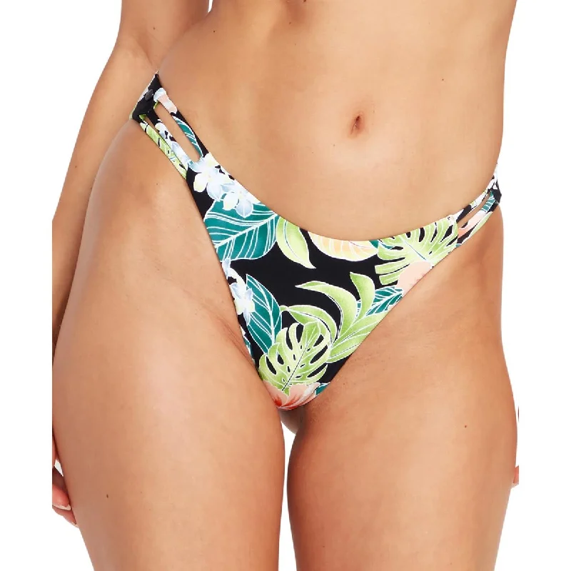 Volcom Womens Juniors Floral Print Hipster Swim Bottom Separates Stylish Swimsuit Set Volcom Womens Juniors Floral Print Hipster Swim Bottom Separates Stylish Swimsuit Set
